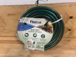 lot 94 image: FLEXON 58-in x 50-ft Heavy-Duty Vinyl Green Hose