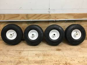 lot 112 image: Lot of 4 - 4.103.50-4 tires