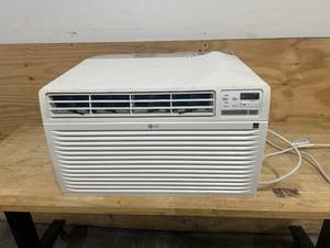 lot 124 image: LG 8,000 BTU 115V Through-the-Wall Air Conditioner Cools 350 sq. ft. with Remote