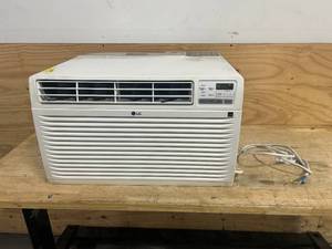 lot 125 image: LG 8,000 BTU 115V Through-the-Wall Air Conditioner Cools 350 sq. ft. (for repair)