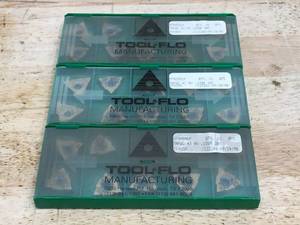 lot 119 image: Lot of 3 - Tool Flo cutting tool insert 10 pack