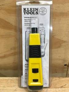 lot 120 image: Klein Tools Impact Punchdown Tool Model # VDV427-013