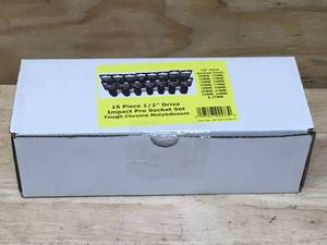 lot 157 image: Power Built 15 Piece 12 Drive Socket Set 0713246