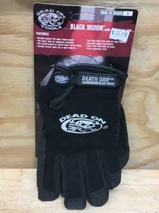 lot 185 image: Dead On Black Widow Heavy Duty Full Finger Glove Size X-Large