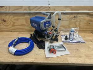 lot 130 image: GRACO Magnum Airless 2800 PSI Project Painter Plus Stand Paint Sprayer (07122024147)