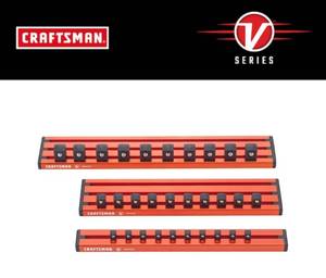 lot 150 image: CRAFTSMAN V-Series Metal Socket Storage (07232412)