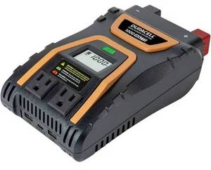 lot 167 image: DURACELL 1000 WATT POWER INVERTER (07132420)