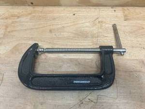 lot 175 image: POWERBUILT 6 C-Clamp