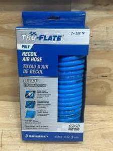lot 176 image: TRU-FLATE Poly Recoil Air Hose 25 x 14