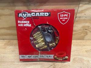 lot 195 image: AVAGARD 50 Rubber Air Hose Kit (07132420)