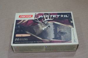lot 172 image: 20 Norma Whitetail .270 Win 130 Gr SP Ammo
