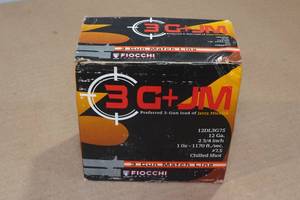 lot 191 image: 25 Fiocchi 3 Gun Match Line 12 Gauge 2-34 7-12 Chiled Shot Shotshells