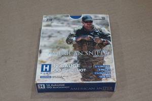 lot 207 image: 10 Hunt American Sniper 12 Gauge 2-34 00 Buckshot Shotshells