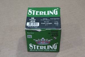 lot 216 image: 25 Sterling .410 Bore 2-12 Slugs