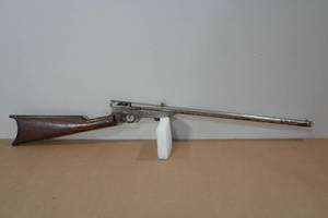 lot 1G image: H. M. Quackenbush .22 Rimfire Swinging Breech Safety Rifle - 22 Barrel