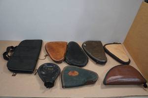 lot 49 image: Assorted Hand Gun Cases