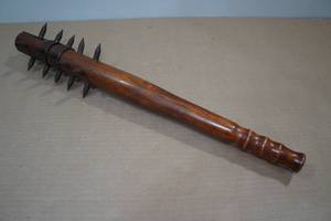 lot 77 image: Medieval Style Mace Steel Spike War Club Very Sharp