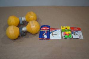 lot 85 image: 2 Marker Bouys with Assorted Tackle