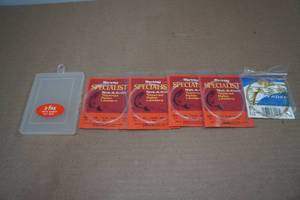 lot 92 image: 5 Knotless Nylon Leaders