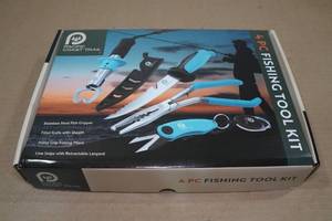 lot 98 image: 4-Piece Fishing Tool Kit