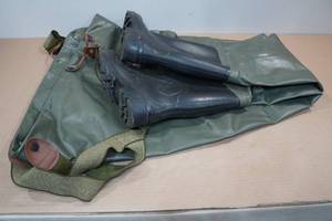 lot 100 image: Chest Waders -Boots Size 7