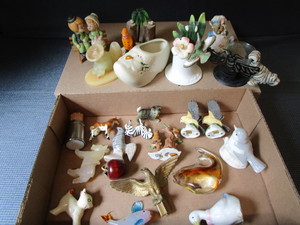 lot 36 image: Knick Knacks, Marble, Glass
