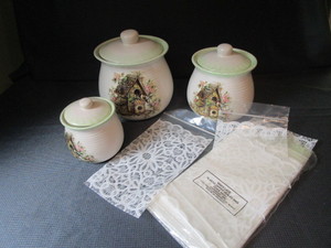 lot 40 image: Canister Set , Bags