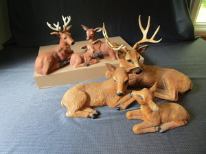 lot 43 image: Whitetail Deer Families