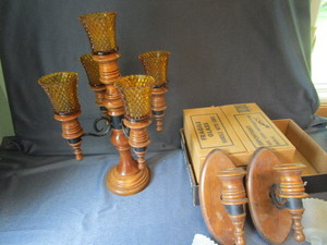 lot 78 image: Candleholders With Votives