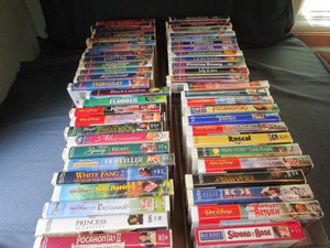 lot 97 image: VHS Tapes -  Four Boxes