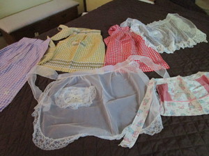 lot 133 image: Vintage Aprons