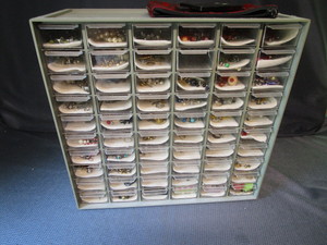 lot 151 image: Organizer With Mostly Earrings