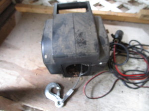 lot 210 image: Winch With Steel Cable