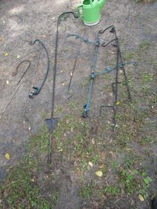 lot 257 image: Plant Hooks With Deck Mount