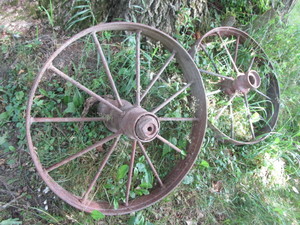lot 290 image: Steel Wheels