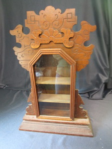 lot 311 image: Waterbury Clock Cabinet Only