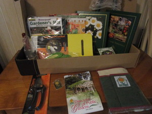 lot 335 image: Gardening Books, Tools - Two Sets