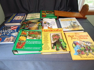 lot 361 image: Books Gardening, Handicrafts, Bible