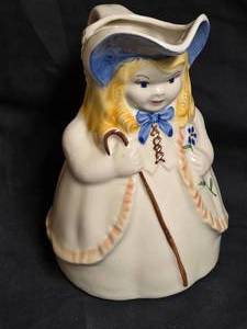 lot 73 image: Vintage Bo Peep Ceramic Pitcher, USA