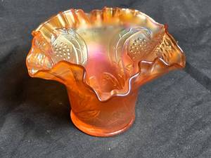 lot 210 image: Carnival Glass Bowl