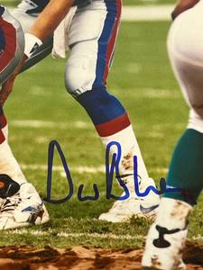New England Patriots Drew Bledsoe Autographed 8 x 10 Photo