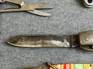 Knife Lot - Vintage Camillus New York Pocket Knife, Cosmo Japan Knife, and More