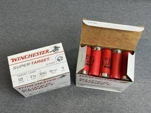 Two New Boxes of Winchester 12 Gauge 2.75 Super Target Loads