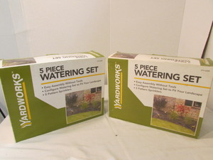 lot 40 image: Yardworks Watering Sets