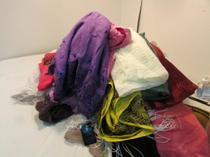 lot 68 image: Scarfs