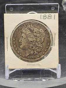 1881 U.S. Mint Morgan Silver Dollar