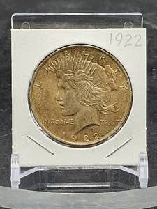 1922 U.S. Mint Peace Silver Dollar