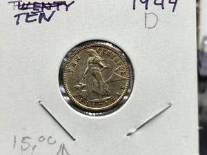 (4) Assorted Foreign Philippines Silver Coins