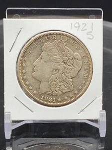 1921-S U.S. Mint Morgan Silver Dollar