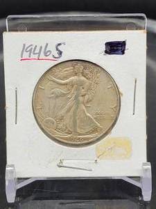 1946-S U.S. Mint Walking Liberty Silver Half Dollar